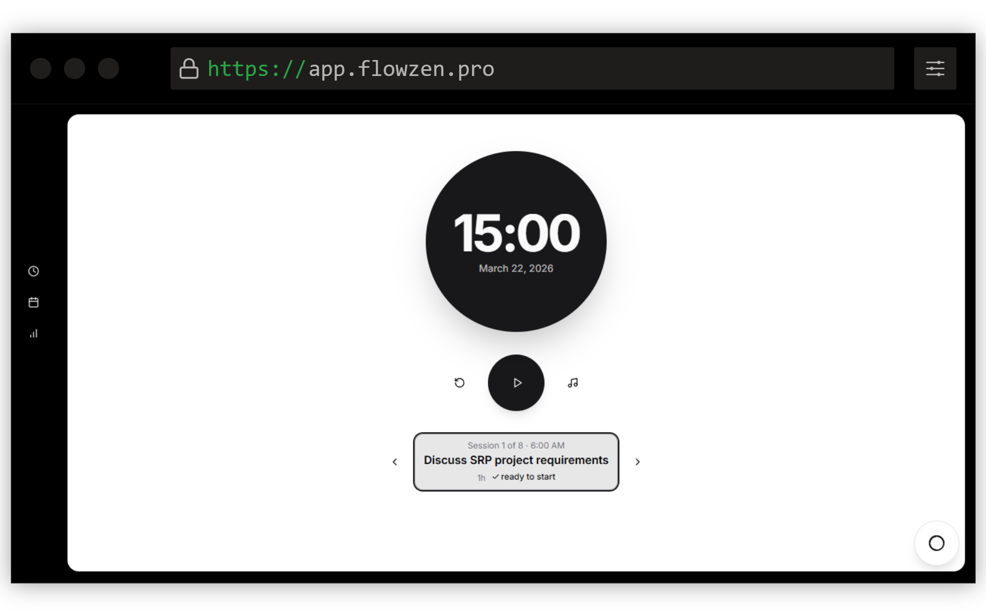 FlowZen Focus Timer