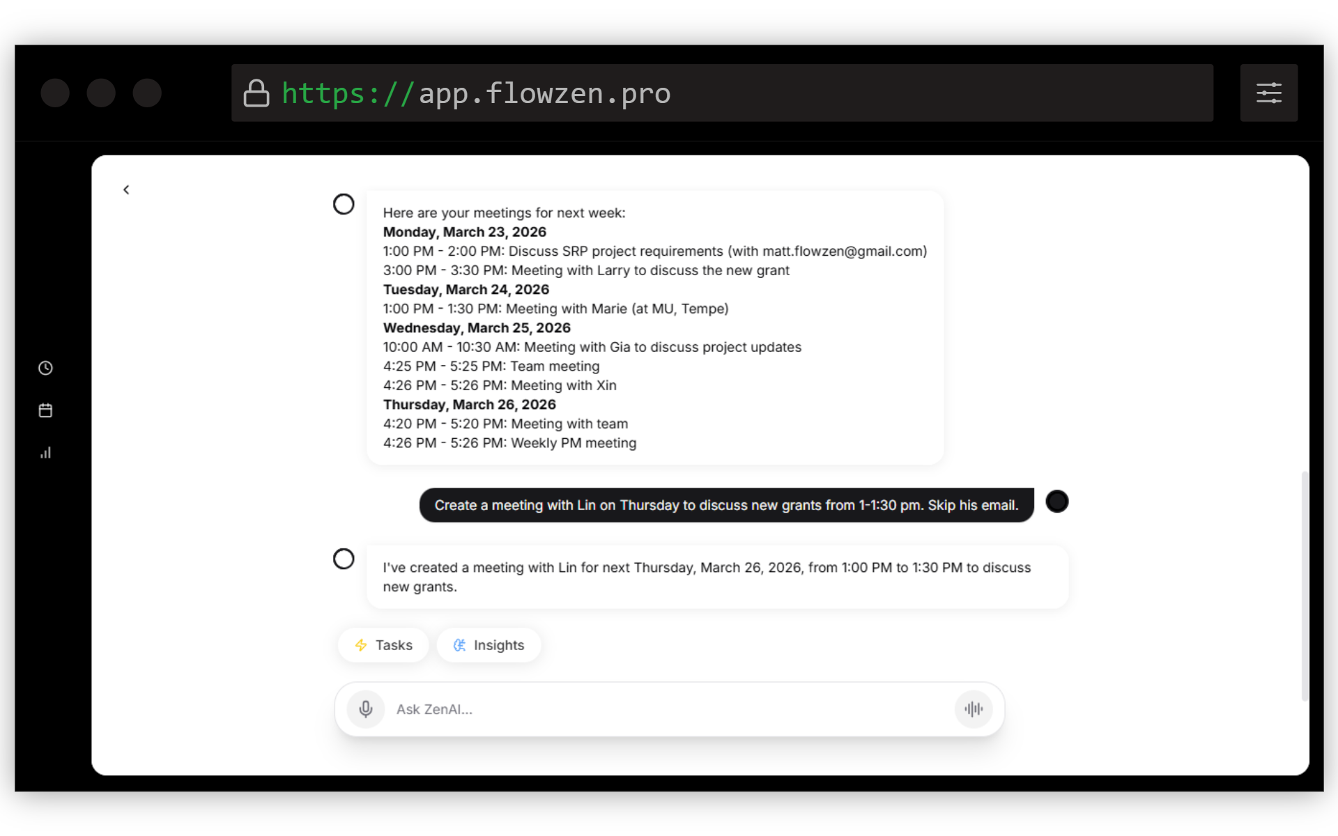 FlowZen ZenAI Chat